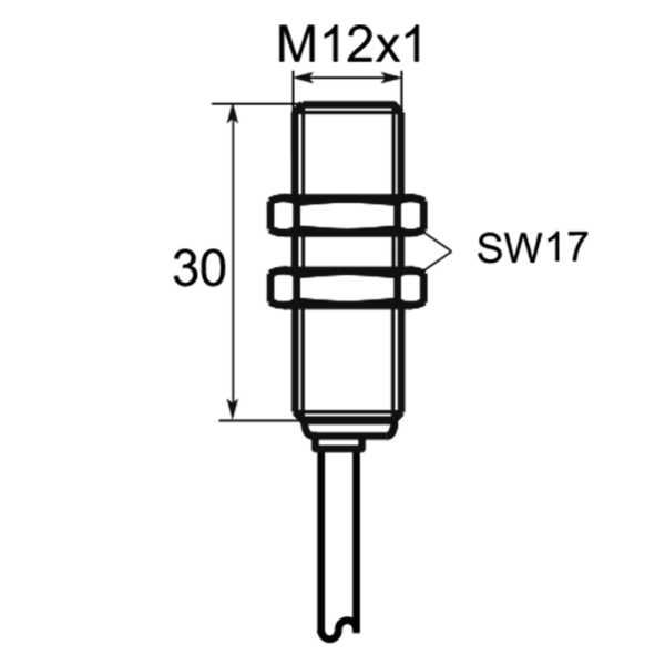 SELET A01G122 TIPO CILÍNDRICO DIÁMETRO 12 mm