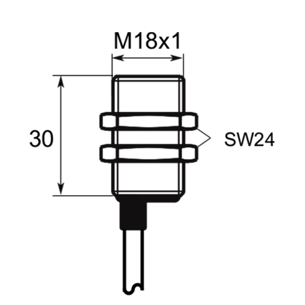 SELET A01G185 TIPO CILÍNDRICO DIÁMETRO 18 mm