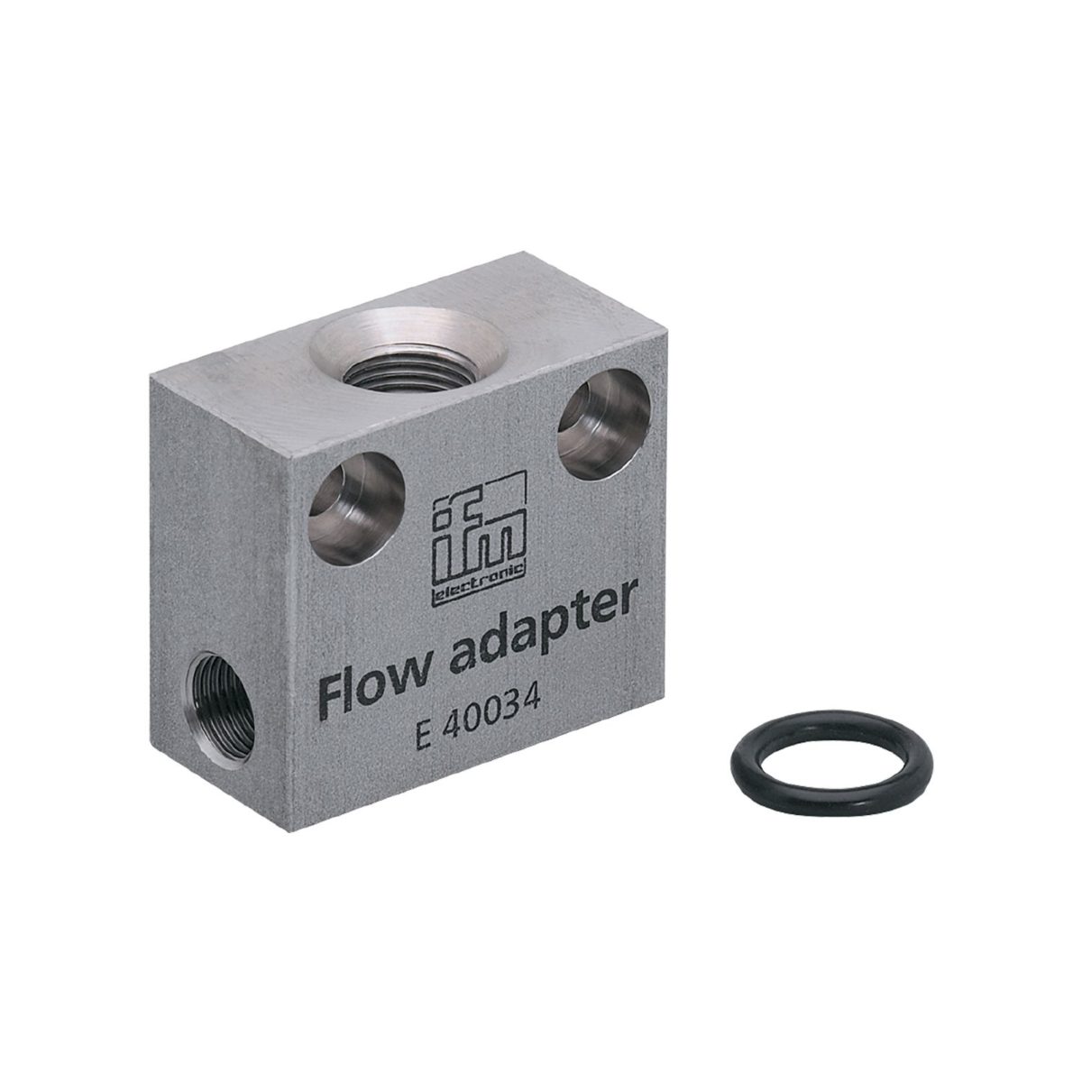 Ifm FLOW ADAPT M12X1 V4A Adaptador de proceso para pequeñas cantidades de caudal