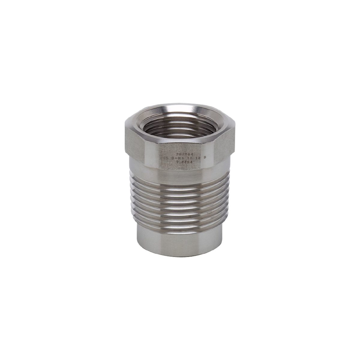 Ifm ADAPT G1/2-G3/4-14 NPT Racor de rosca para sensores de proceso