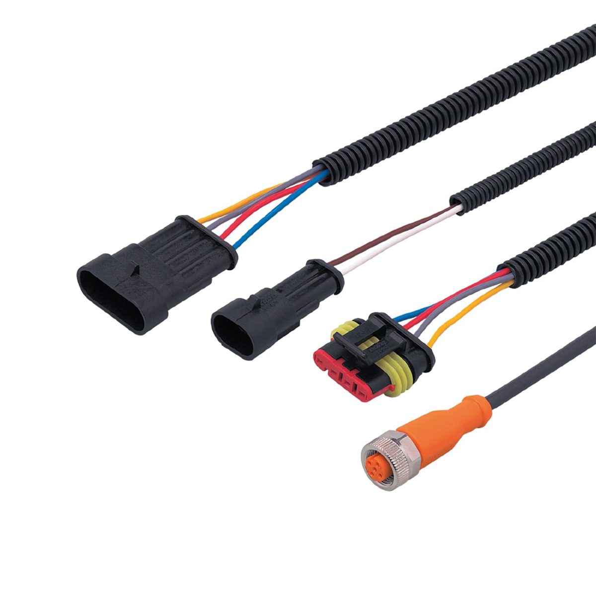 Ifm R360/ADAPTER/M12/-SUPERSEAL Cable adaptador cableado para equipos del bus CAN