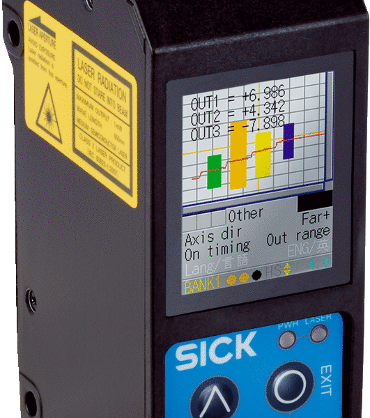 SICK PRO2-N100B25A1 Sensor de medición de desplazamiento