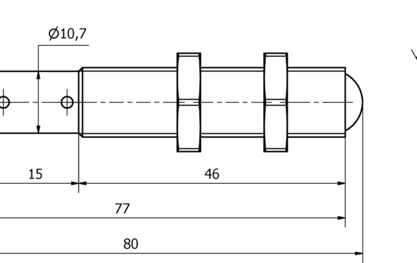 IPF Electronic PE12F001 Sensor