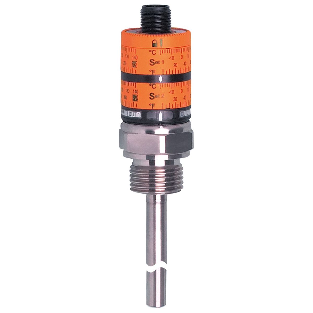 Ifm TK7255CLFG12-QKPKG / US Sensor de temperatura con ajuste intuitivo del punto de conmutación